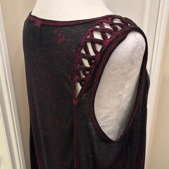 Harley-Davidson Woman's Black Tank Top XL Red Highlights - Picture 7 of 14